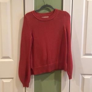 Loft balloon sleeve sweater with tags! NEVER WORN!